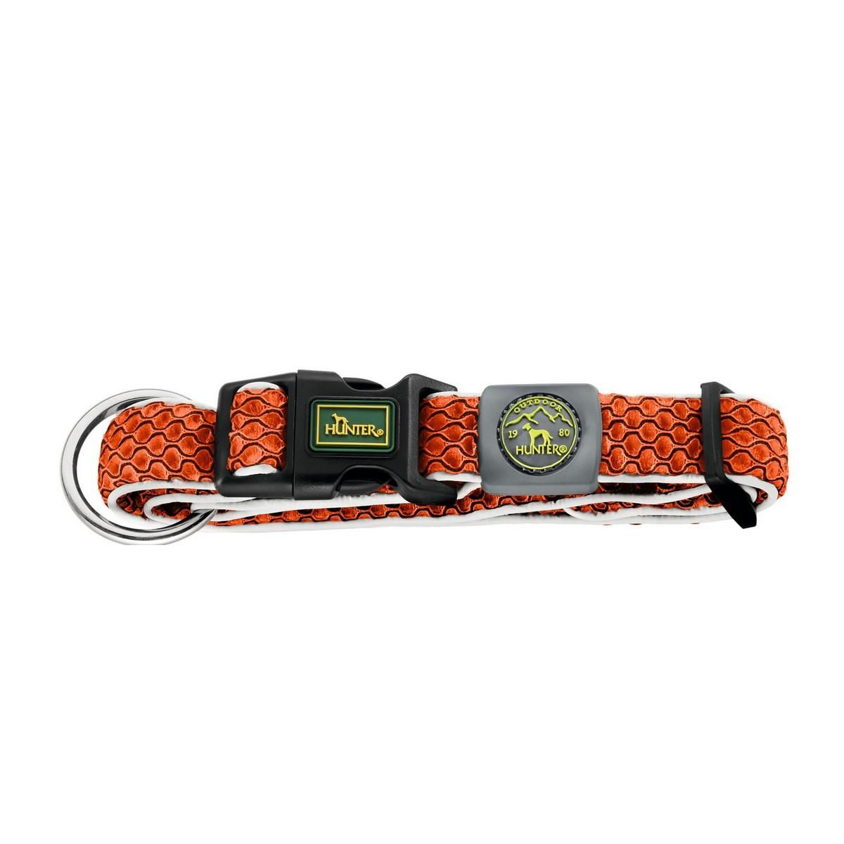 Hundehalsbånd Hunter Vario Plus Tråde Orange 11