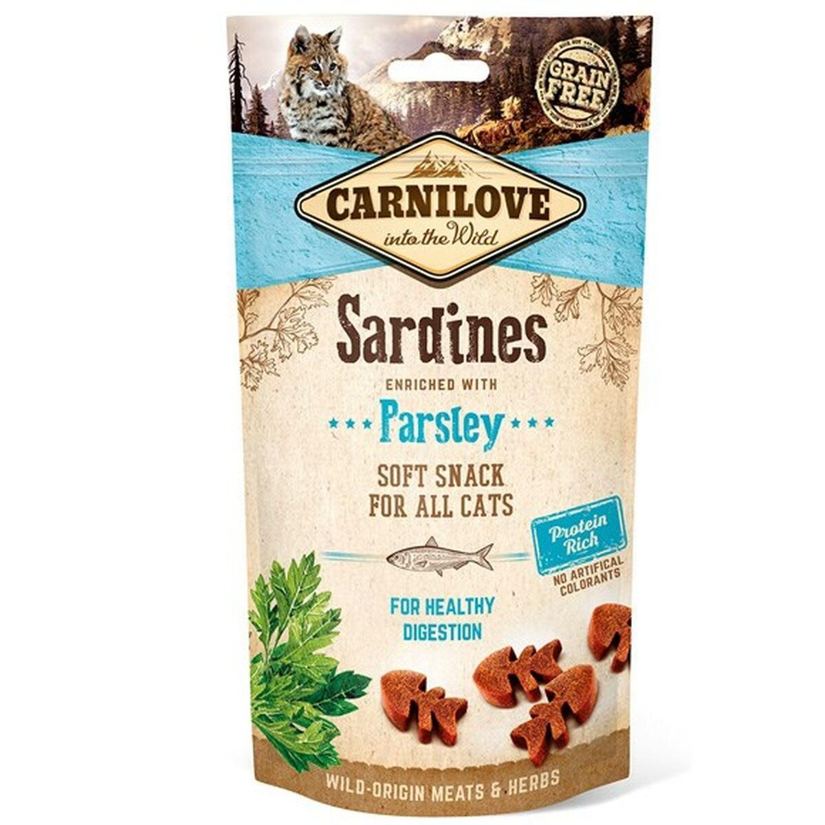 Snack for Cats Carnilove 8595602527236 50 g Slik Fisk Persille