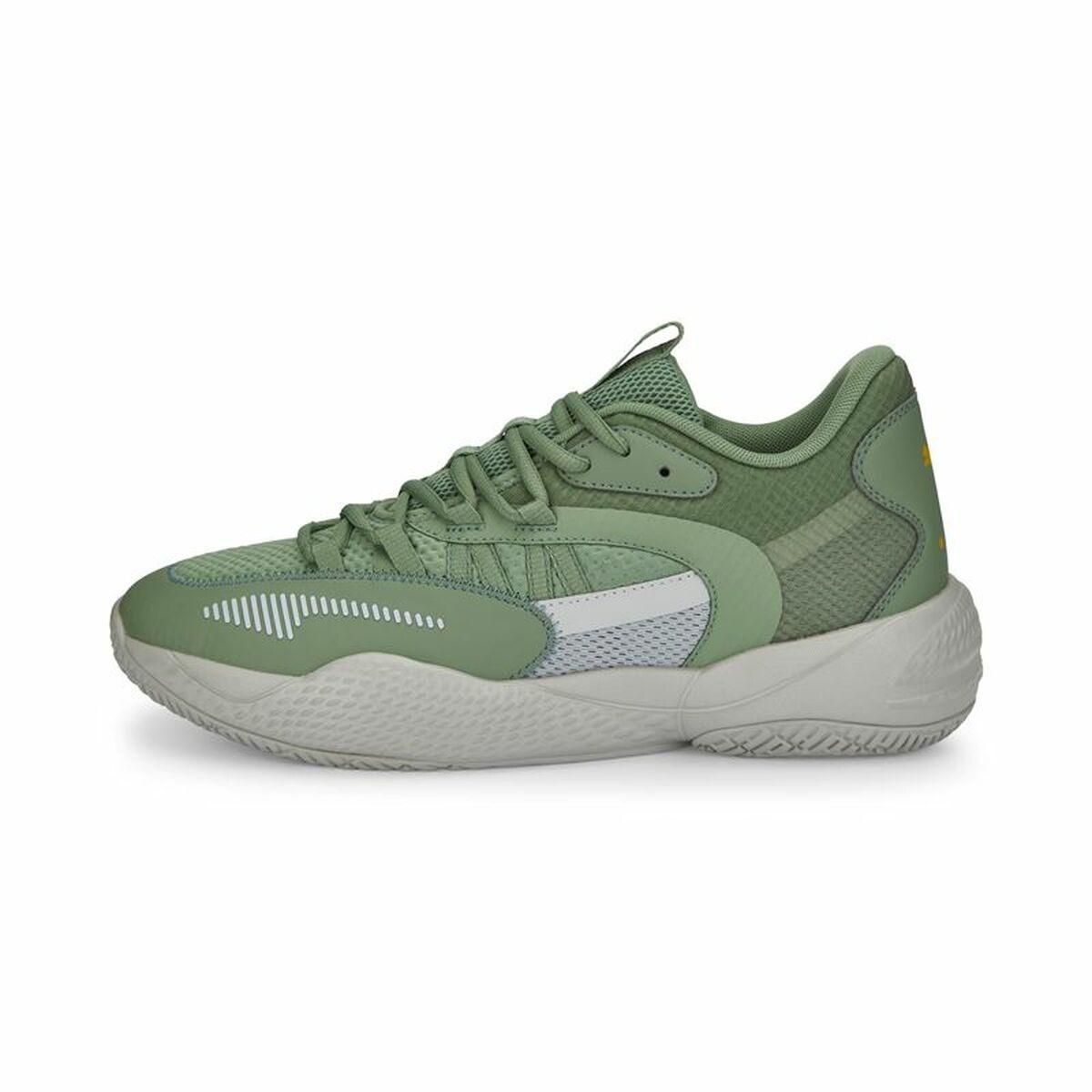 Basketballsko til voksne Puma Court Rider 2.0 Grøn Unisex Grøn 43