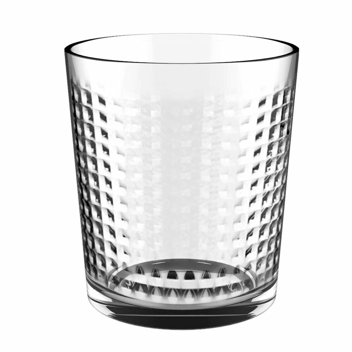 Glas Quid Urban Square Gennemsigtig Glas (36 cl) (Pack 6x)