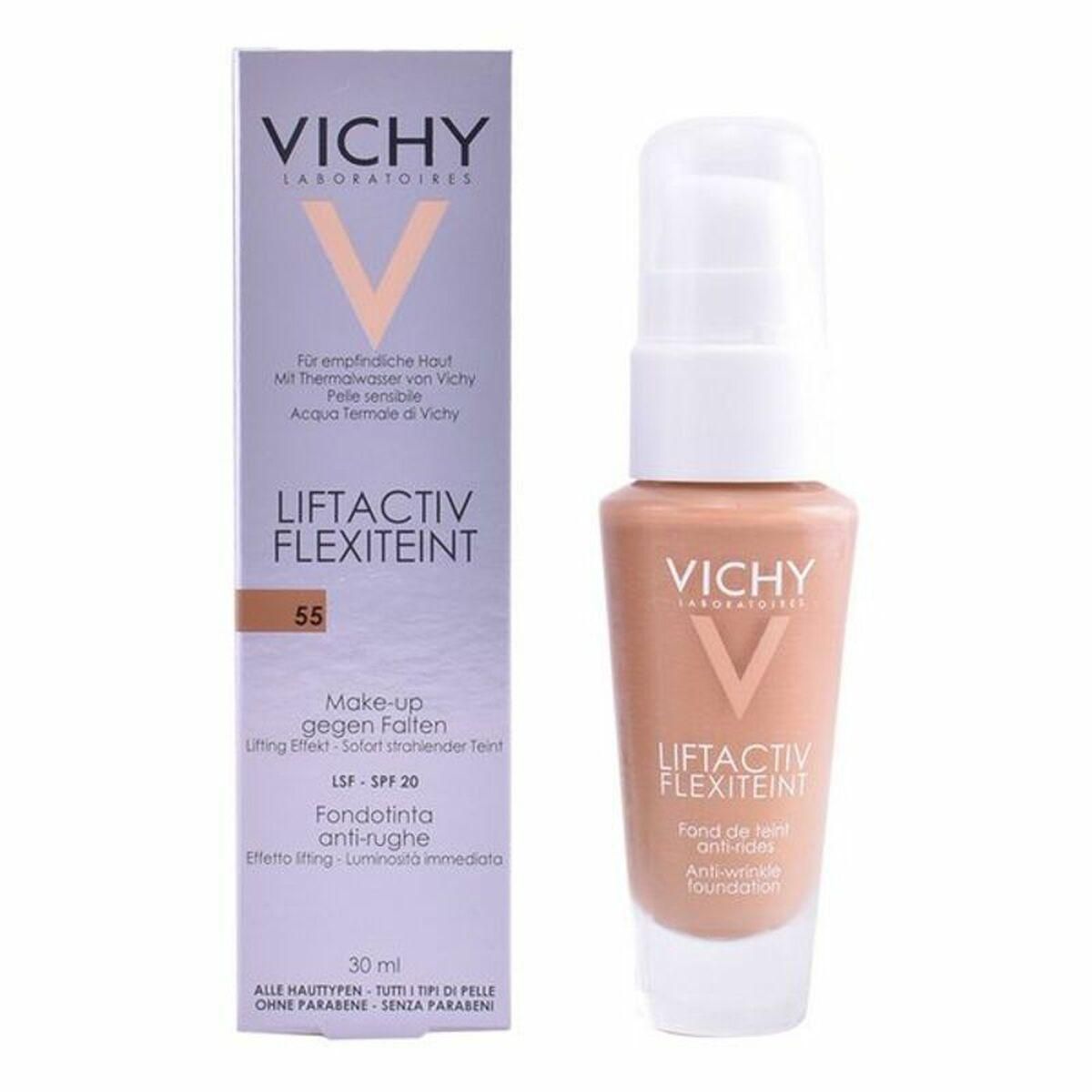 Flydende Makeup Foundation Liftactiv Flexiteint Vichy Liftactiv Flexiteint (30 ml) Nº 55 Spf 20