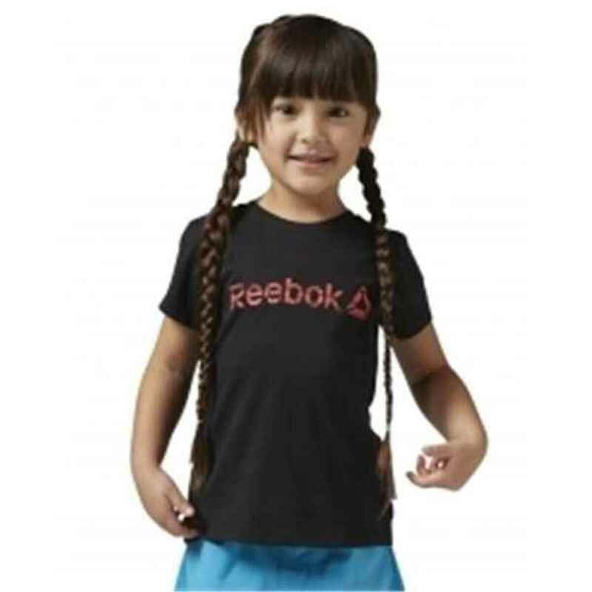 Børne Kortærmet T-shirt Reebok G ES Tee Bas Sort S