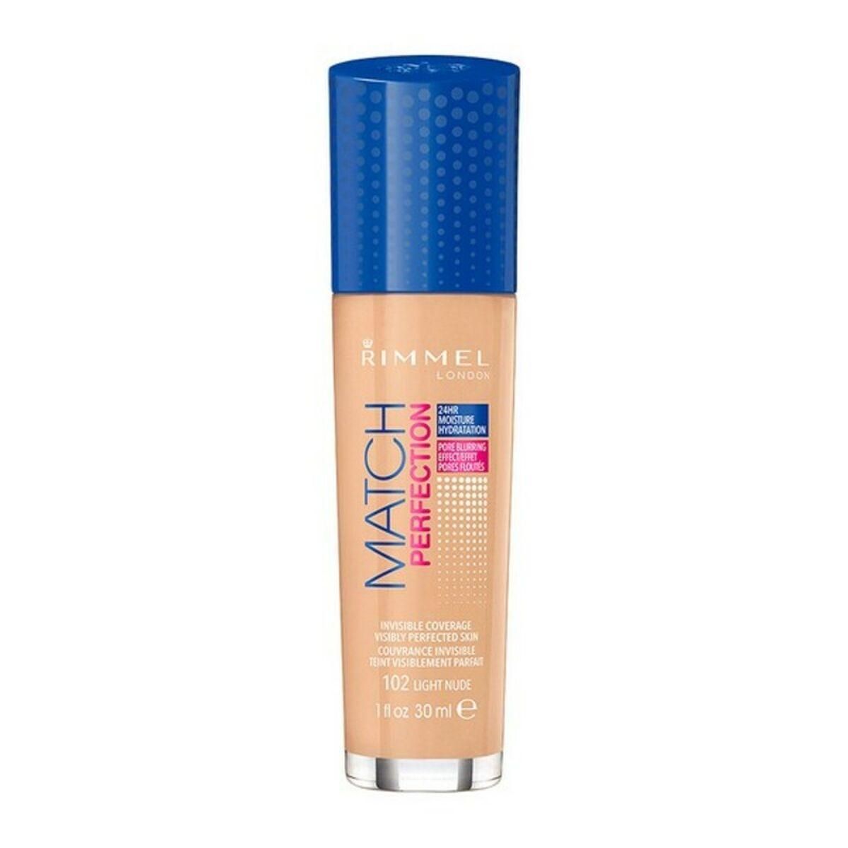 Flydende makeup foundation Match Perfection Rimmel London (30 ml) 300 - sand 30 ml