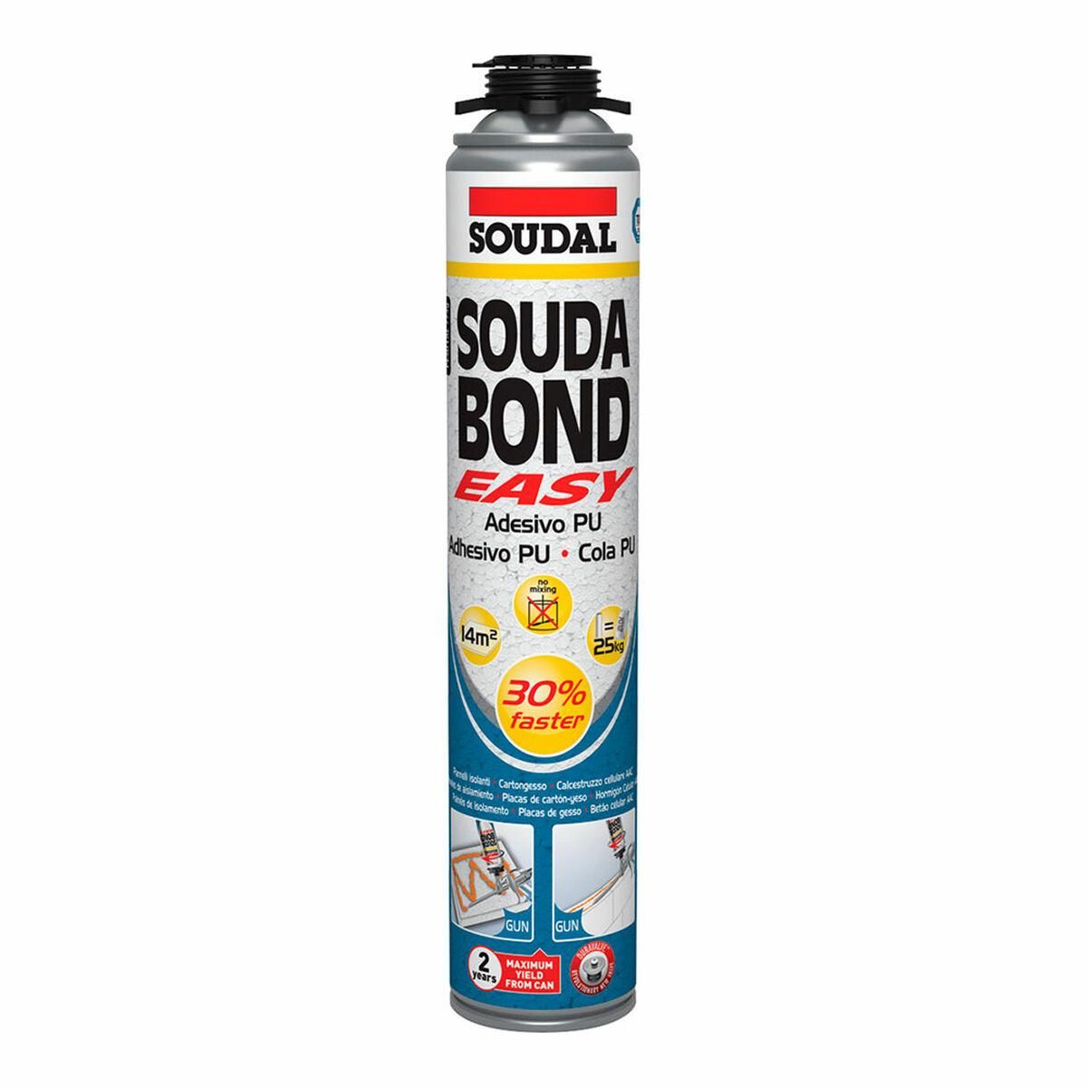 Skum Soudal SoudaBond Easy Polyuretan Pistol 750 ml