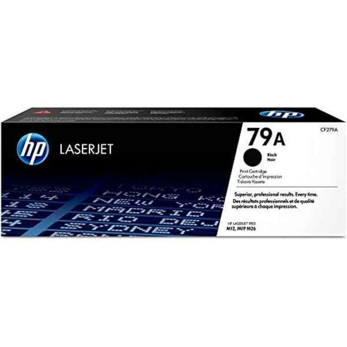 Original toner HP CF279A Sort