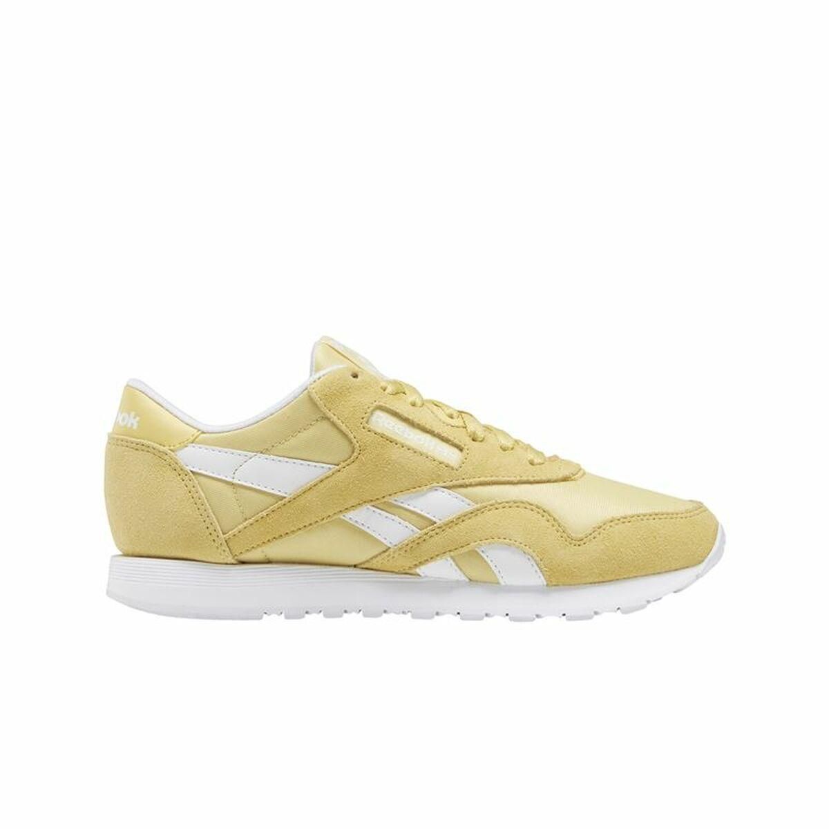 Sportssneakers til damer Reebok Classic Nylon Gul 36