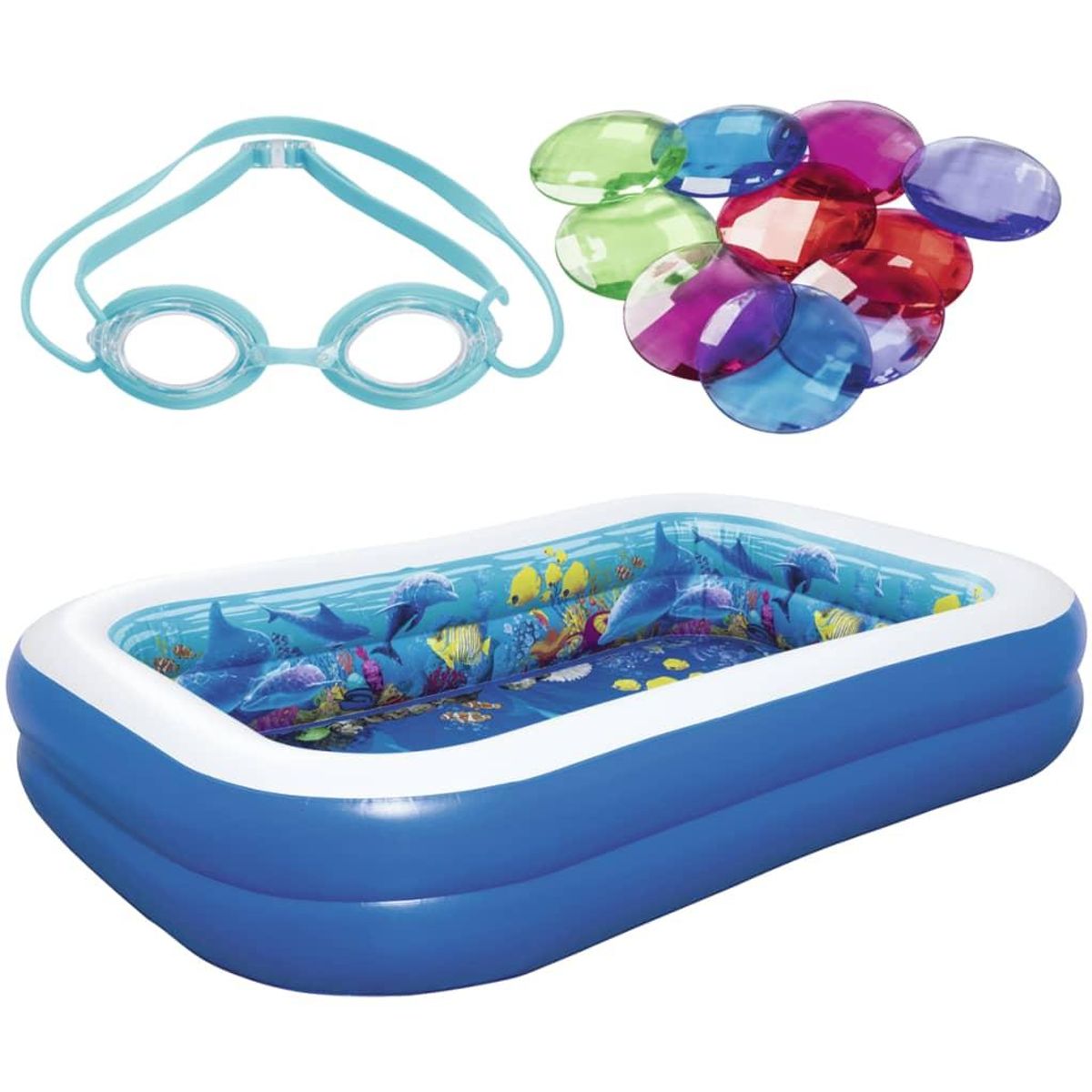 Undersea Adventure oppustelig pool 54177