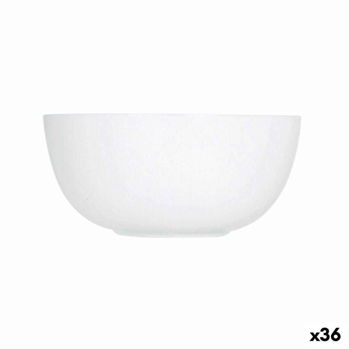 Skål Luminarc Diwali Hvid Glas 12 cm (36 Enheder)