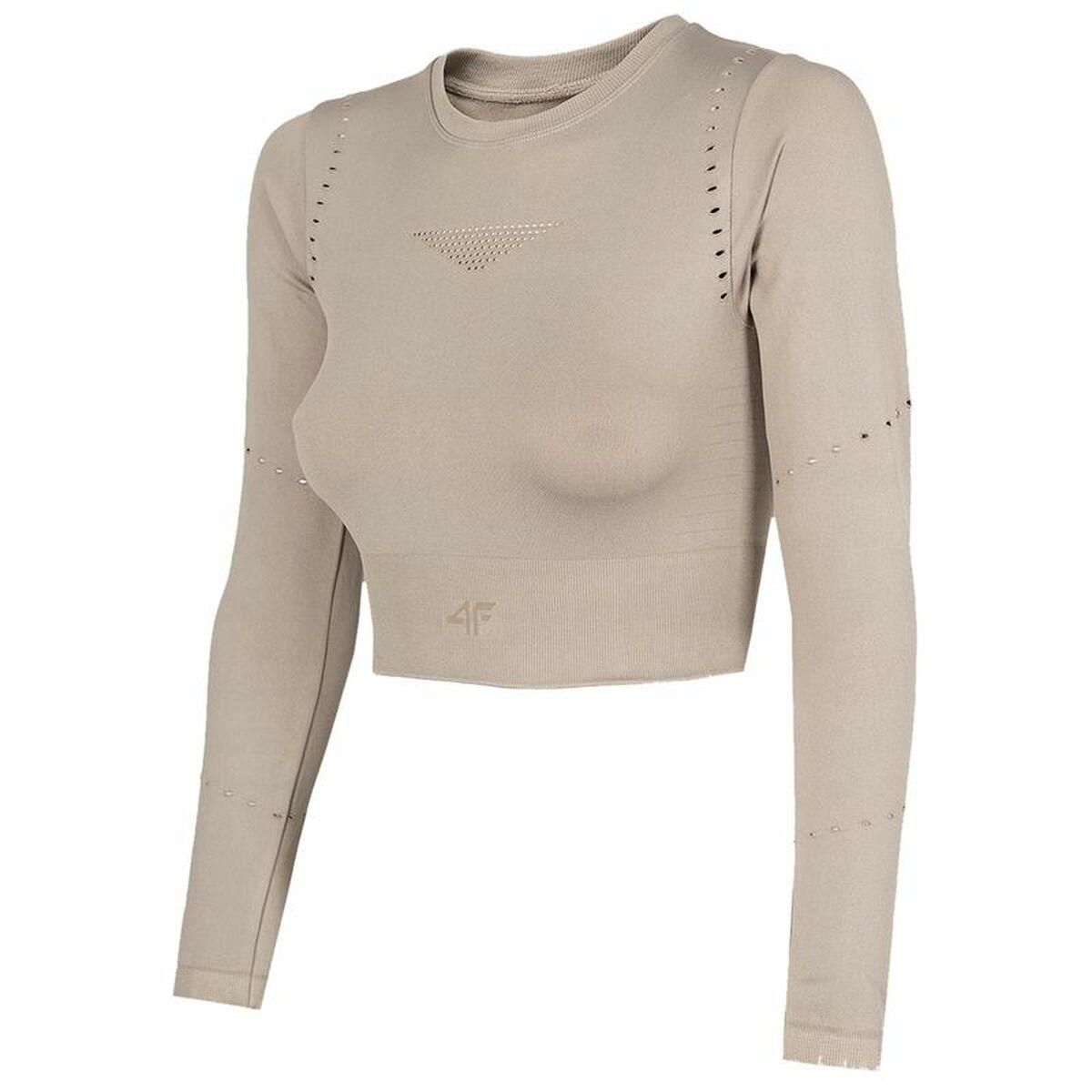 Sweaters uden Hætte til Kvinder 4F Beige XS/S