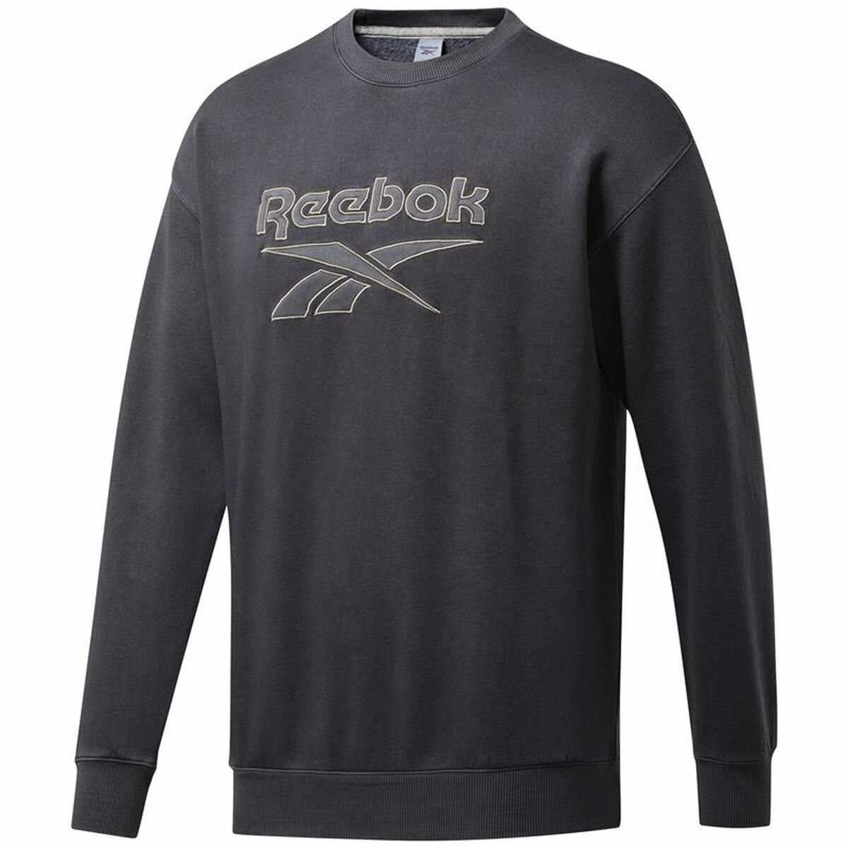 Sweaters uden Hætte til Mænd Reebok Classics Premium Mørkegrå L