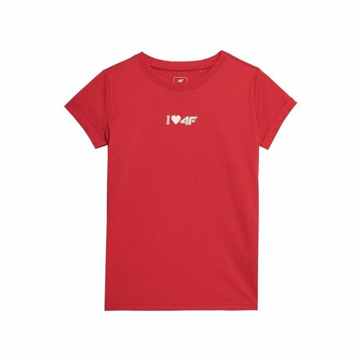 Børne Kortærmet T-shirt 4F 8-9 år