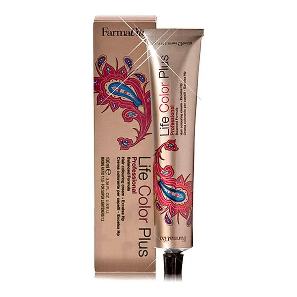 Permanent Farve Life Color Plus Farmavita Nº 6 46 Dark Blonde Cob Red (100 ml)