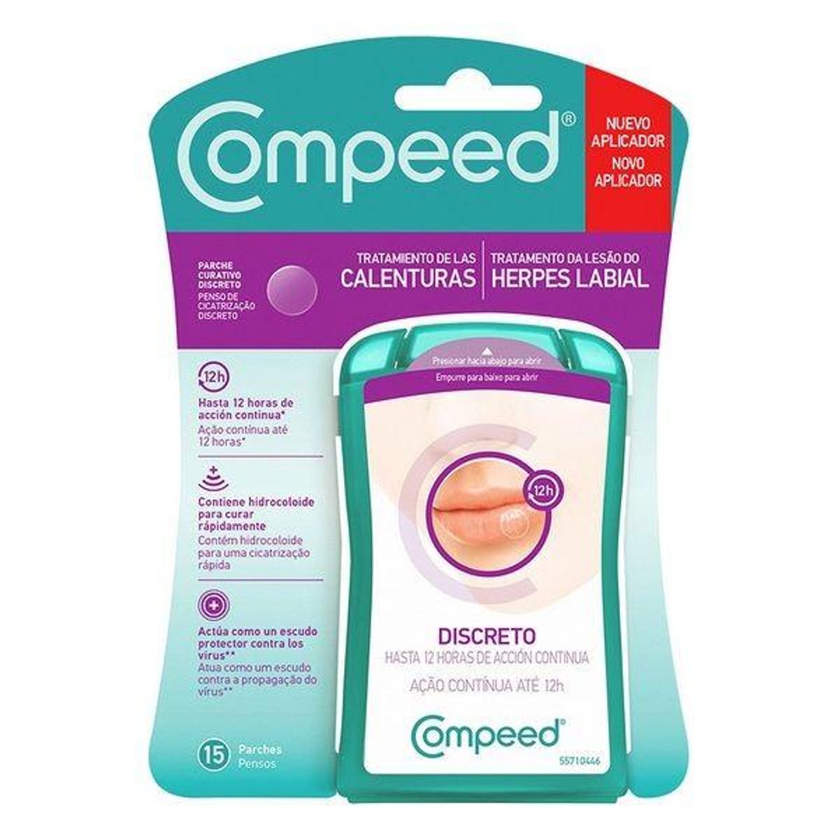 Adesivos para Herpes Labial Compeed Calenturas 15 enheder (15 uds)