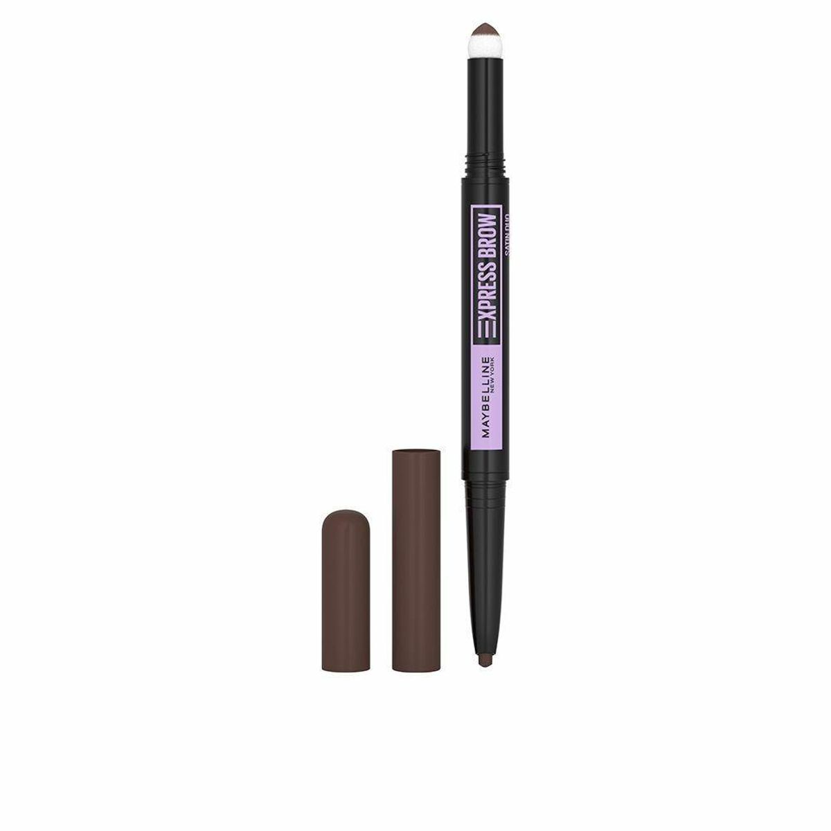 Øjenbrynsblyant Maybelline Express Brow Satin Duo 04 Dark Brown