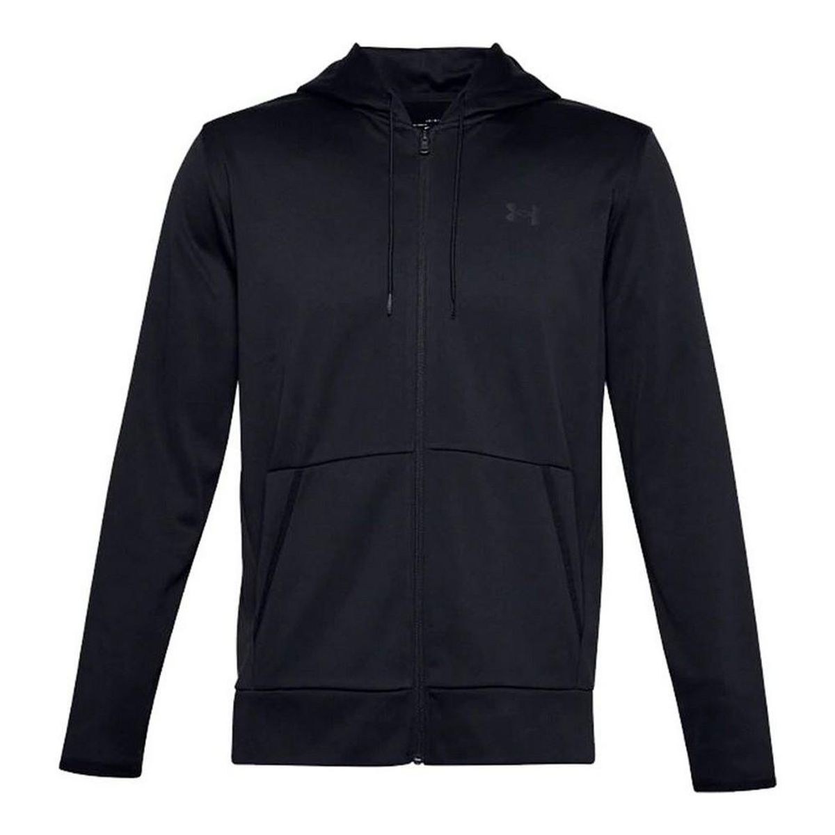 Sportsjakke til Mænd Under Armour Fleece ad Sort L