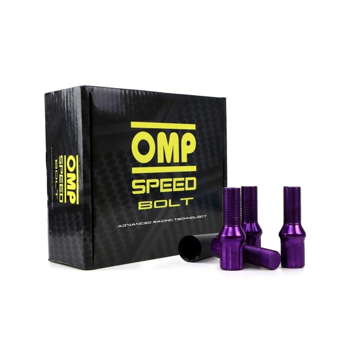 Set Møtrikker OMP 27 mm Violet 20 uds M14 x 1,25