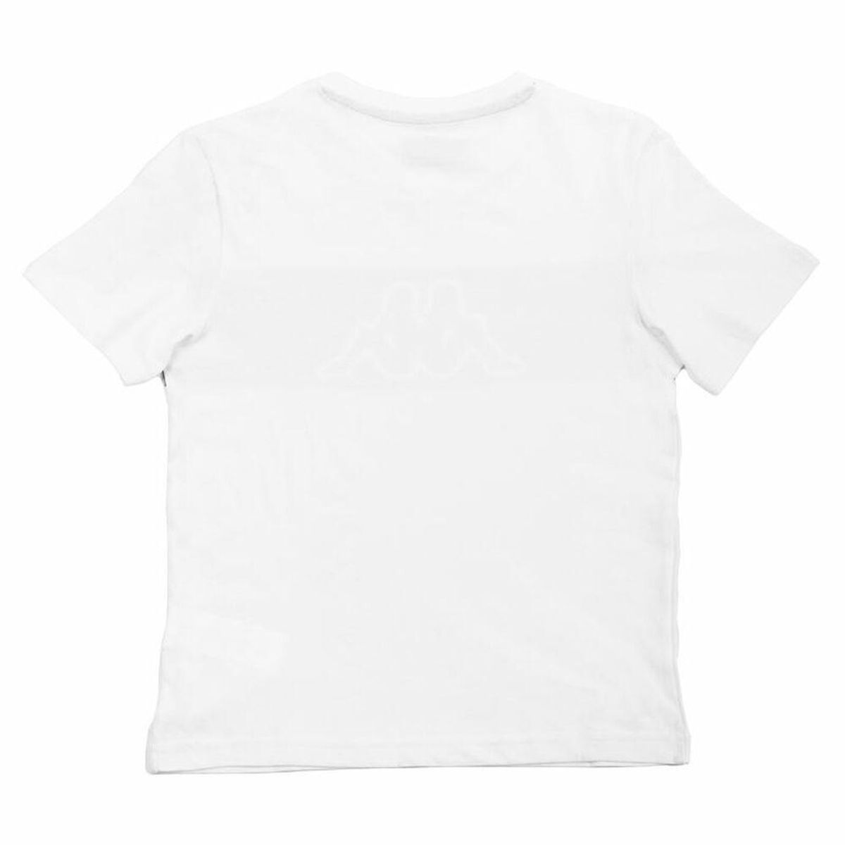 Børne Kortærmet T-shirt Kappa Skoto K Hvid 8 år