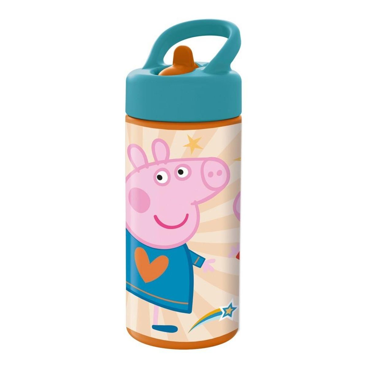 Vandflaske Peppa Pig Having fun Pink