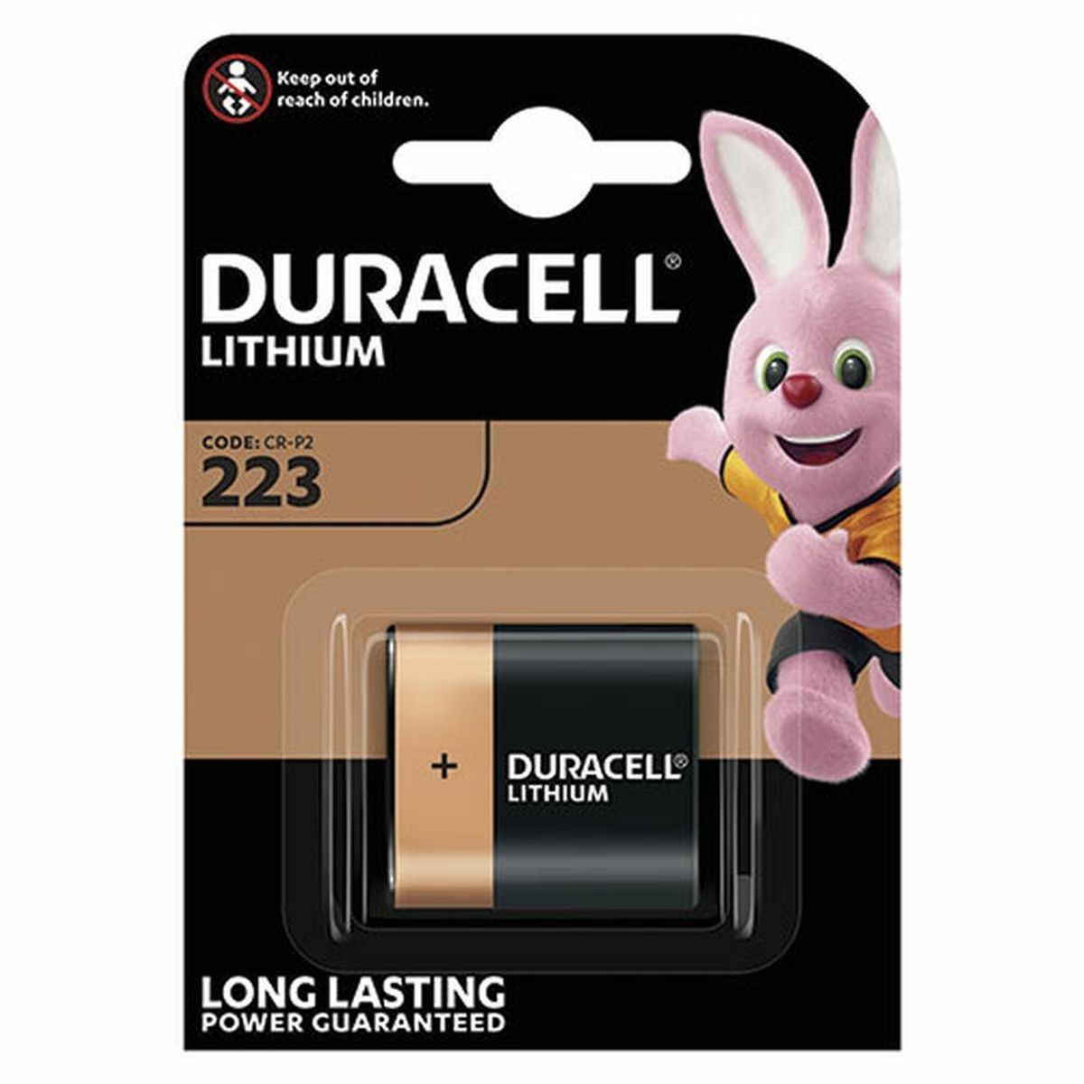 Lithium batteri DURACELL CR223 6V