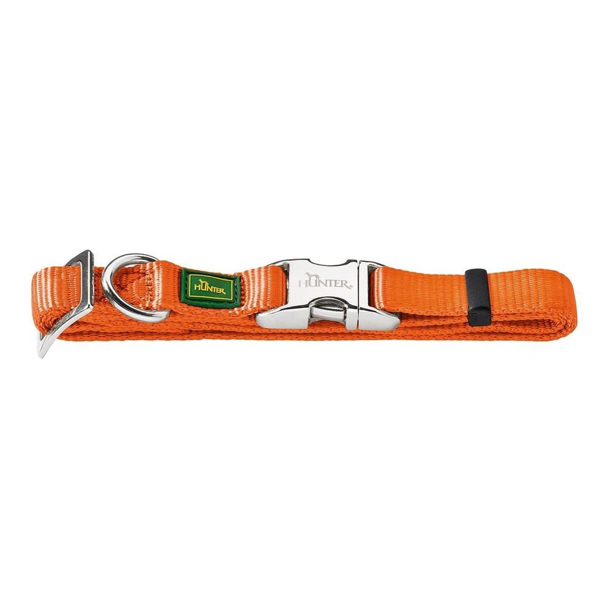 Hundehalsbånd Hunter Alu-Strong Orange Størrelse M (40-55 cm)