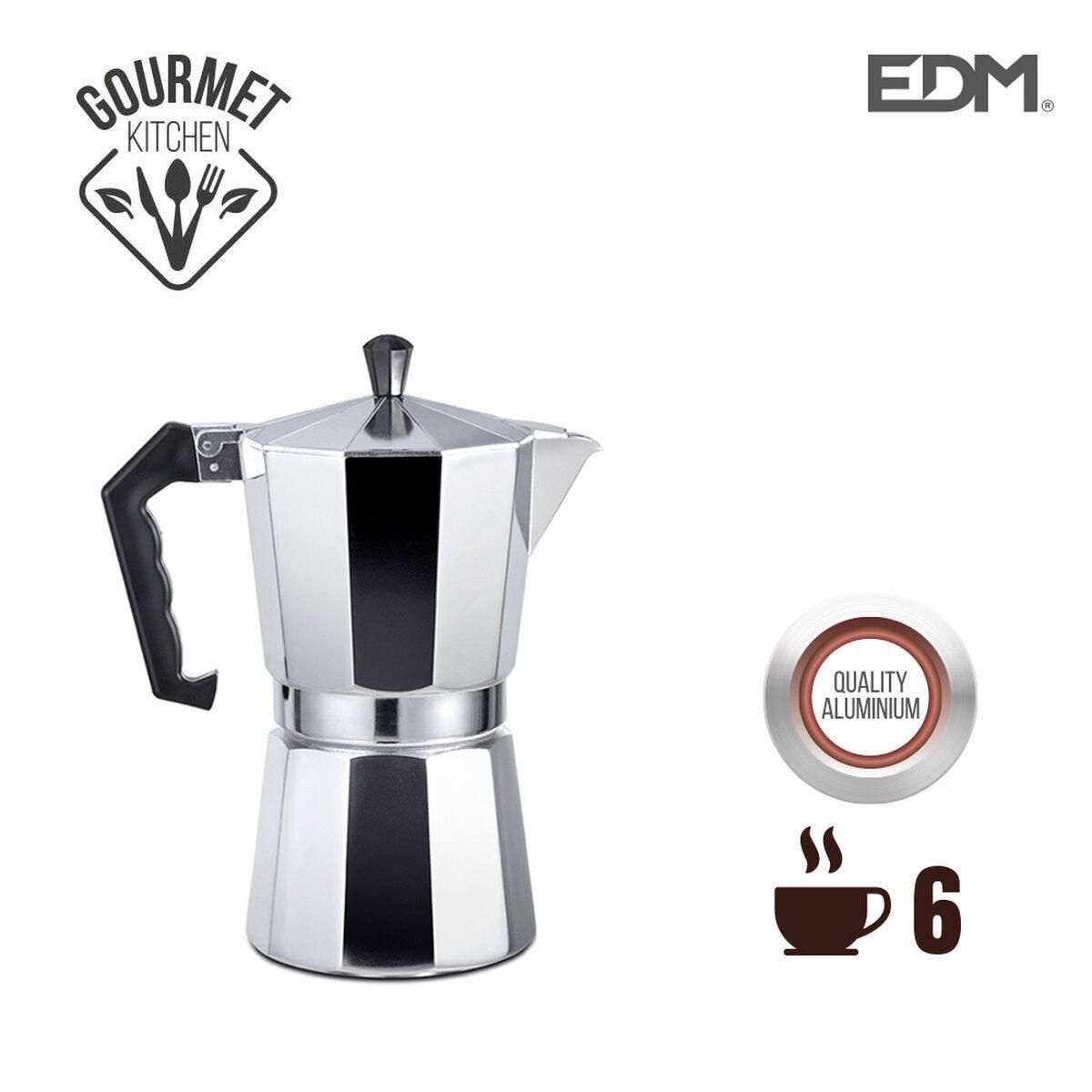 Italiensk Kaffekande EDM Aluminium 6 Kopper