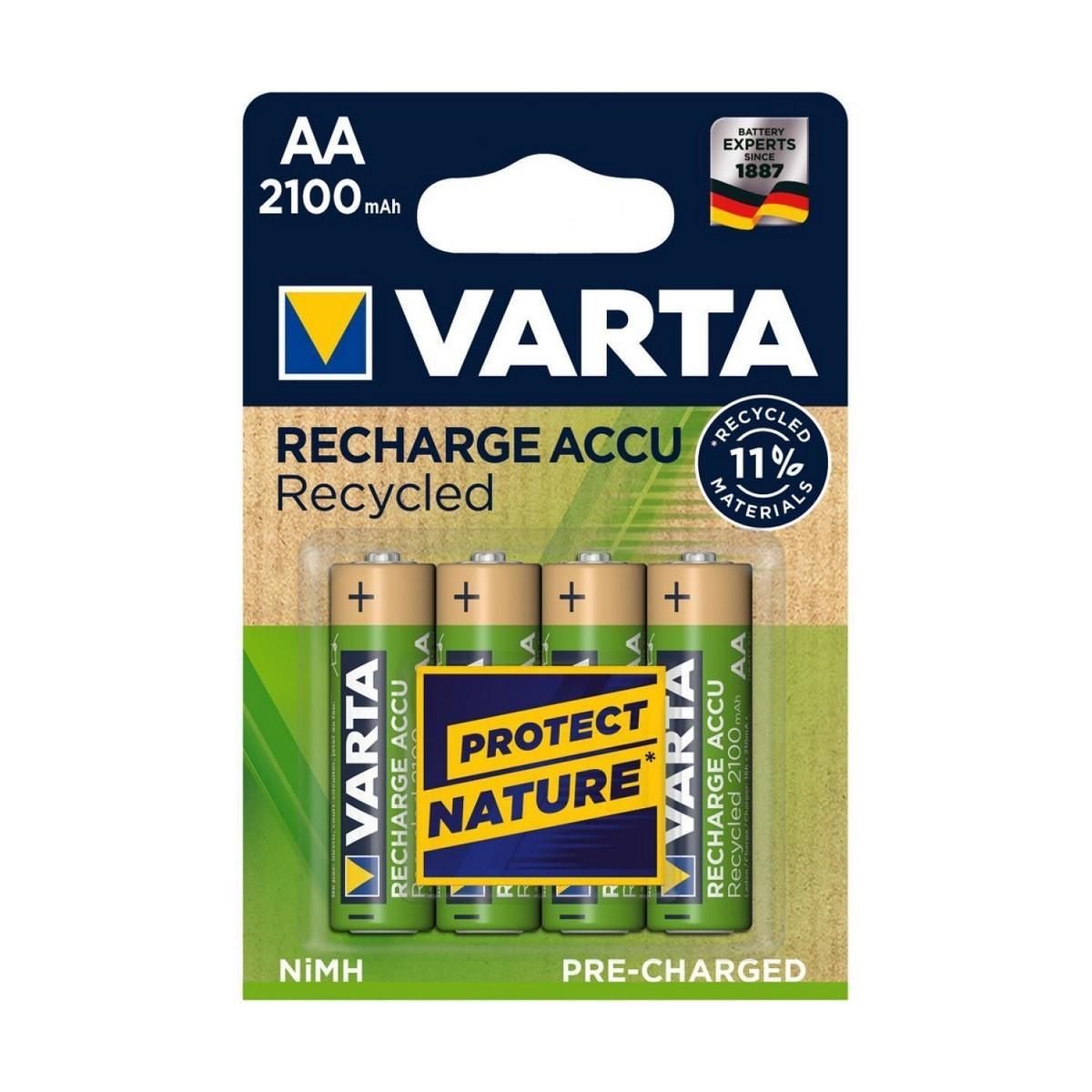 Genopladelige batterier Varta