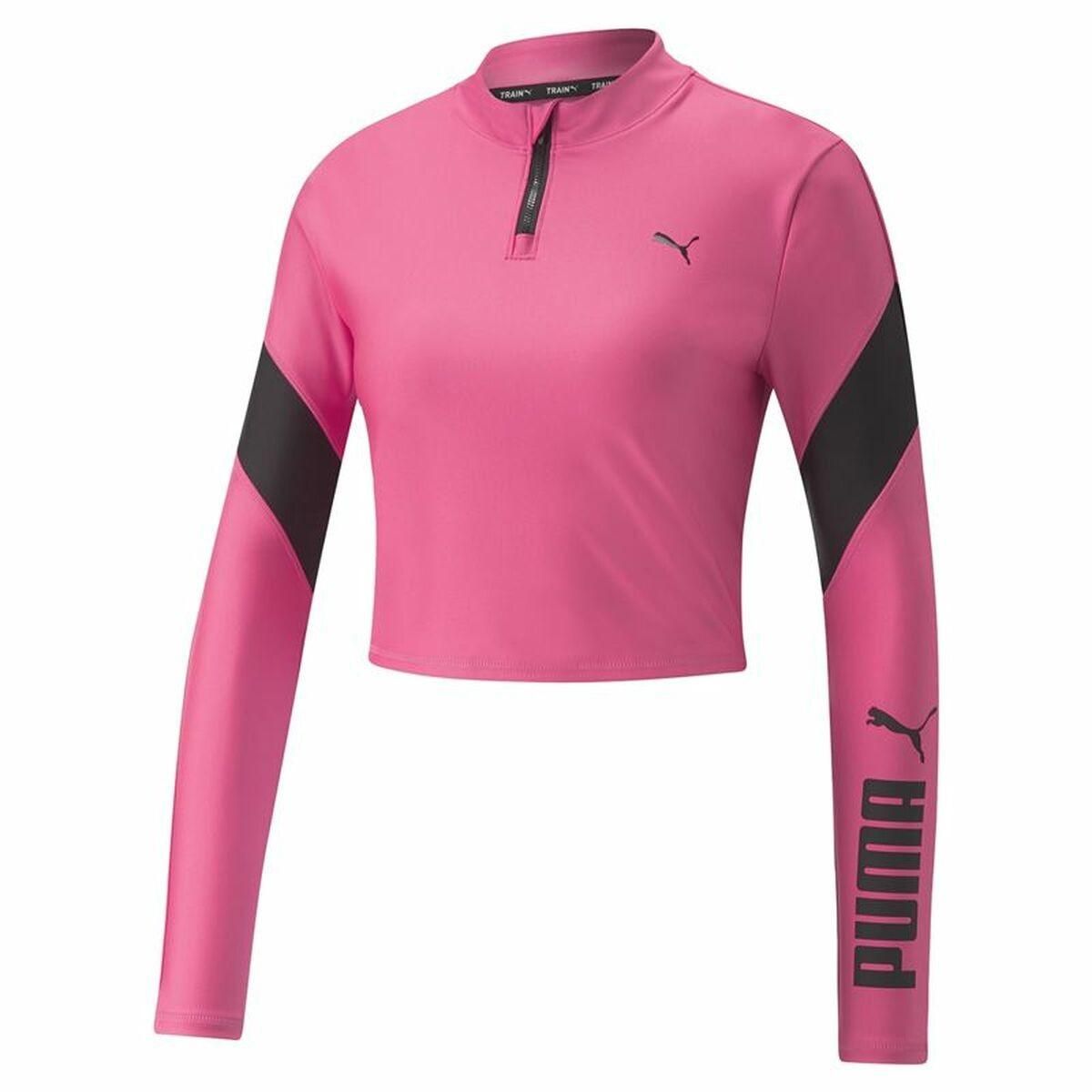 Langærmet T-shirt til Kvinder Puma Fuchsia Pink S