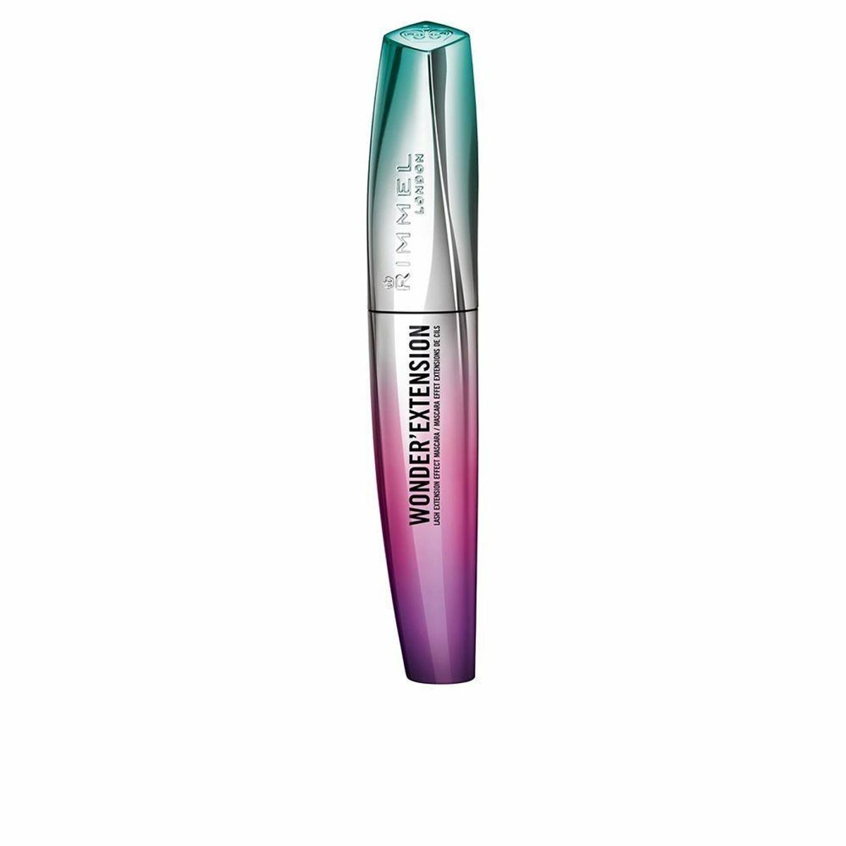 Mascara til Øjenvipper Rimmel London Extension Sort Nº 001 11 ml (11 ml)