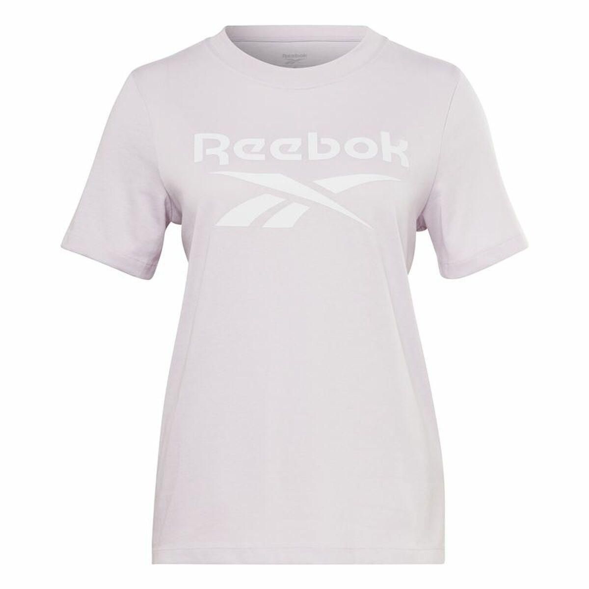 Kortærmet T-shirt til Kvinder Reebok Identity Lyserød XS