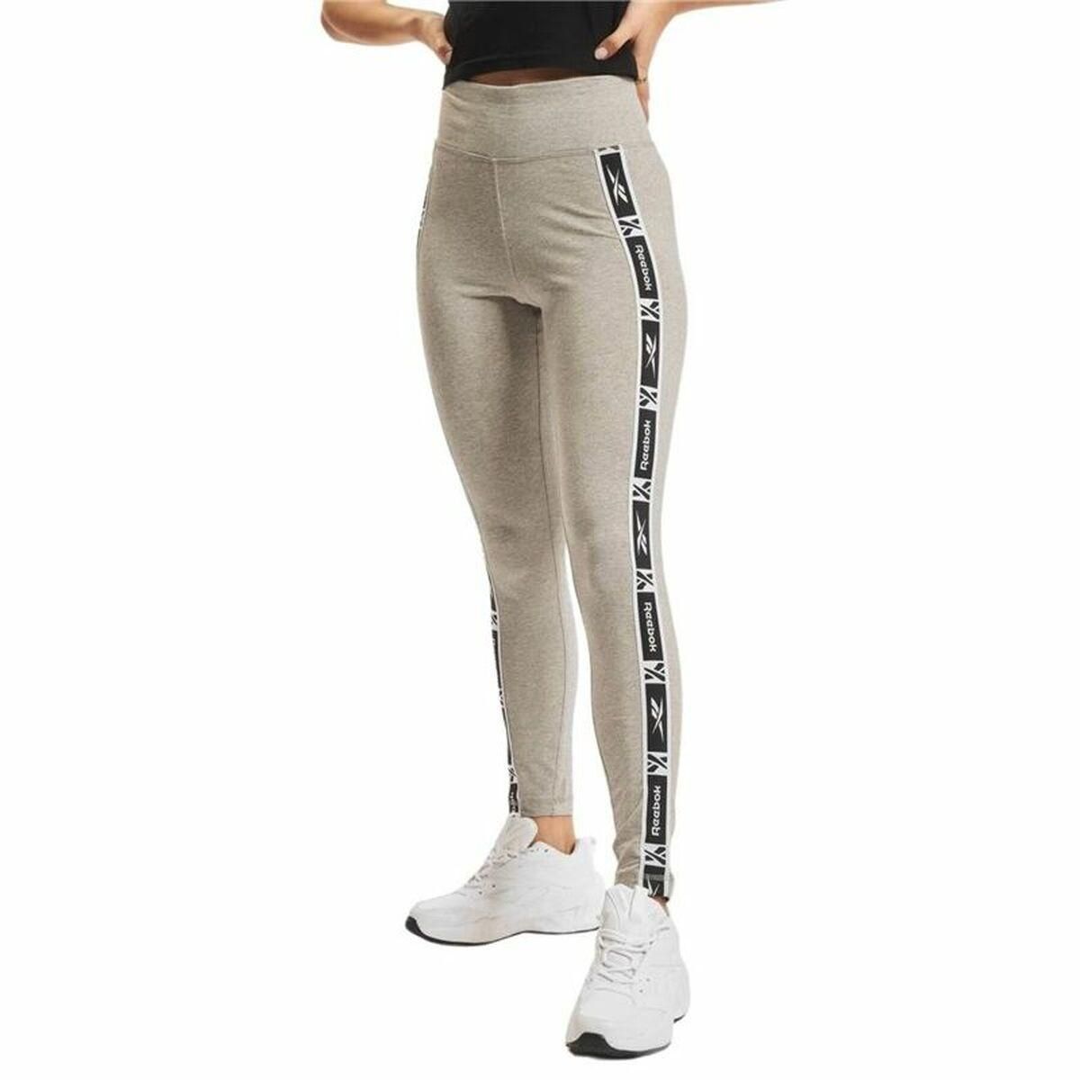 Sport leggings til kvinder Reebok Grå L