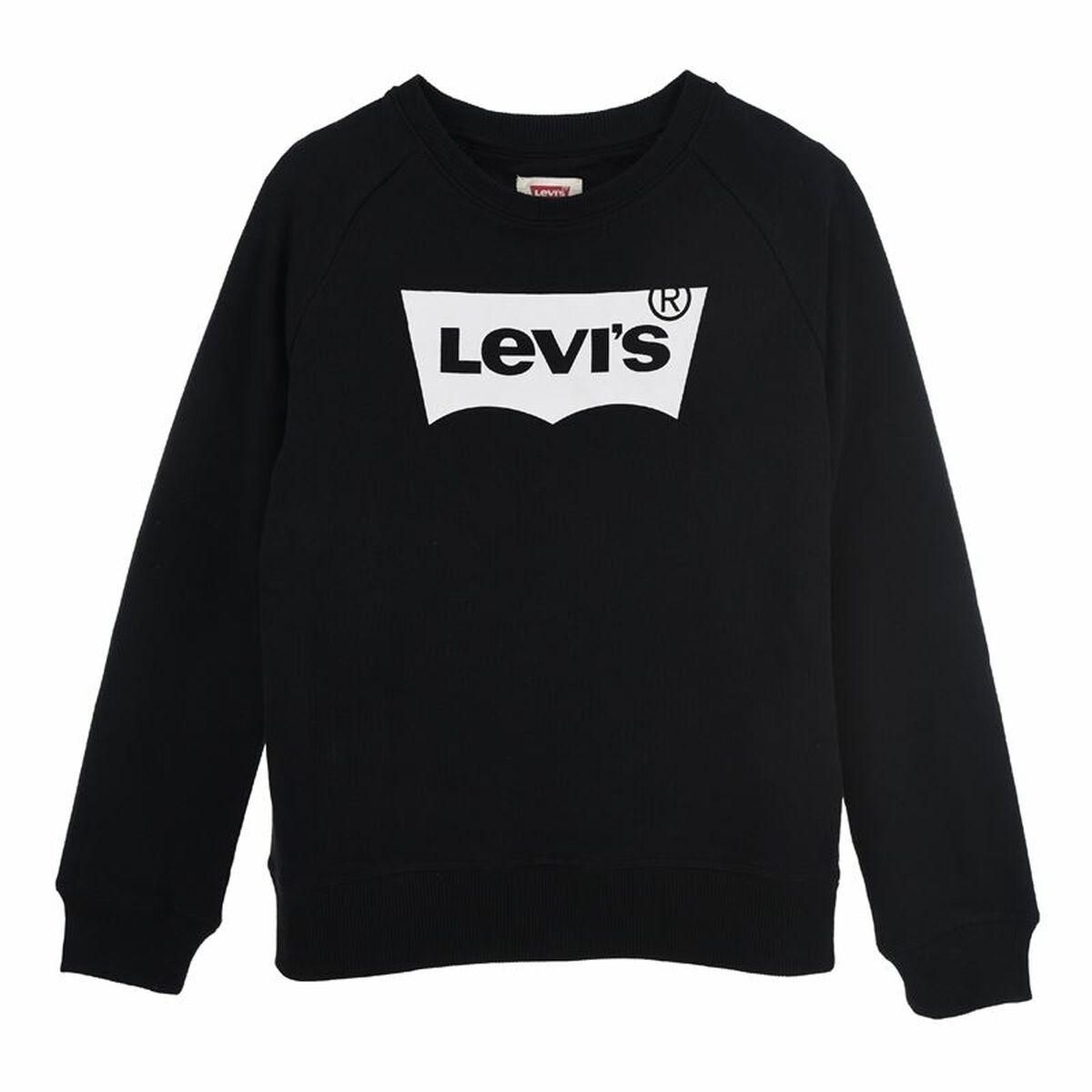 Sweatshirt til Børn Levi's Sort 10 år