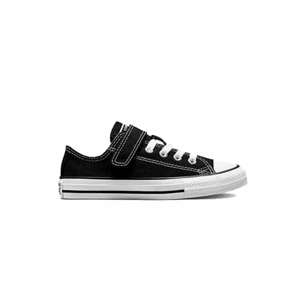 Sportssko til børn Converse All Star Easy-On low Sort 30