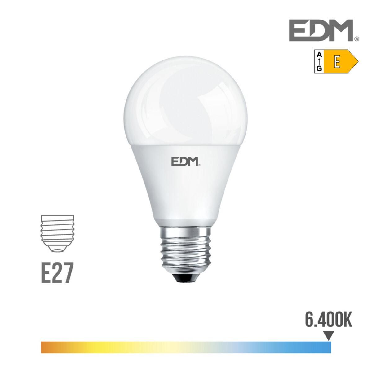 LED-lampe EDM E 20 W E27 2100 Lm Ø 6,5 x 12,5 cm (6400 K)