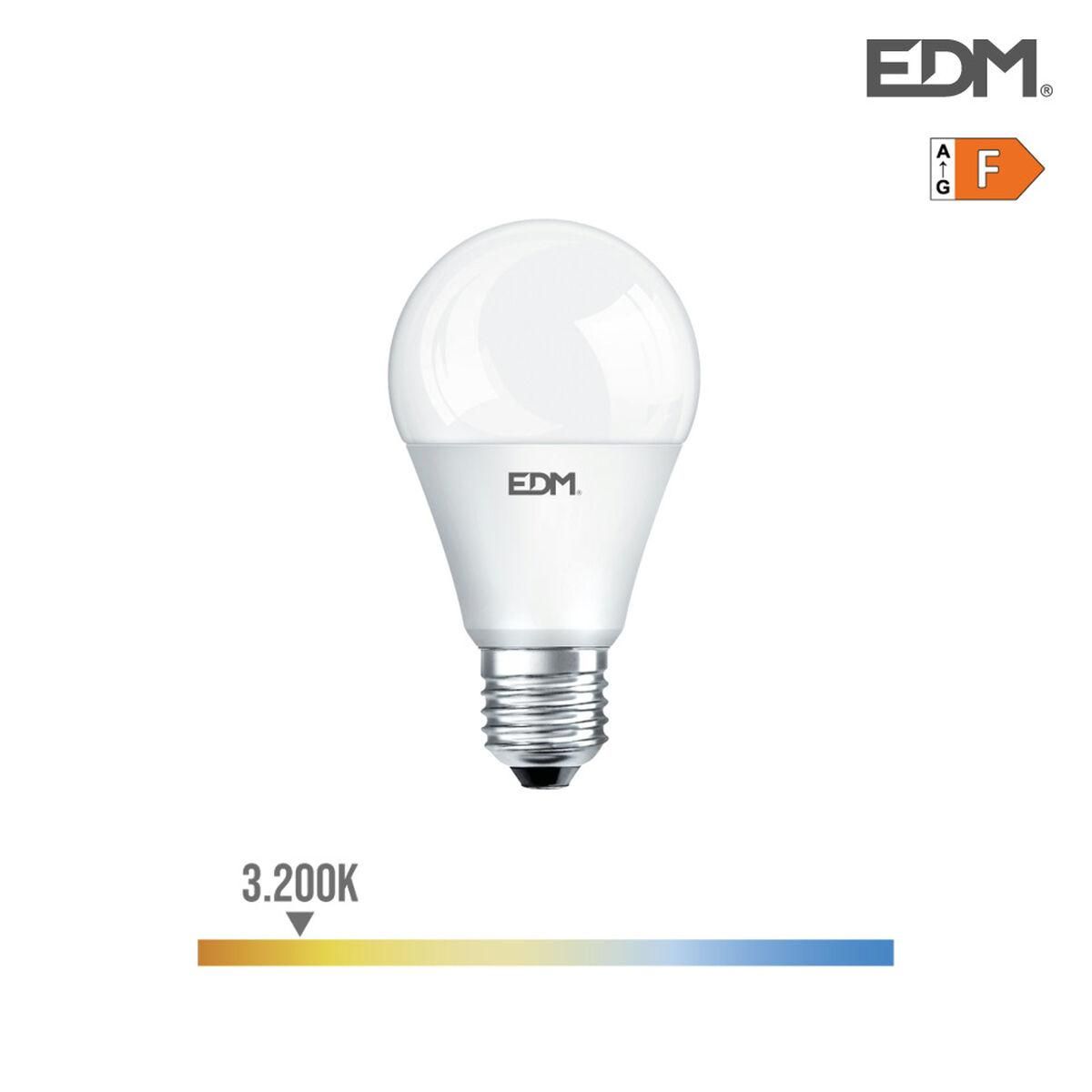 LED-lampe EDM F 10 W E27 932 Lm 6 x 11 cm (3200 K)