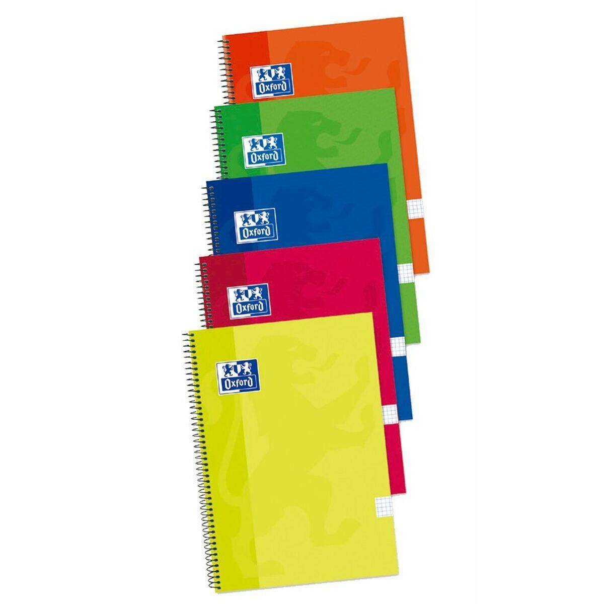 Notesbog Oxford Write&Erase Multifarvet Din A4 5 Dele 80 Ark