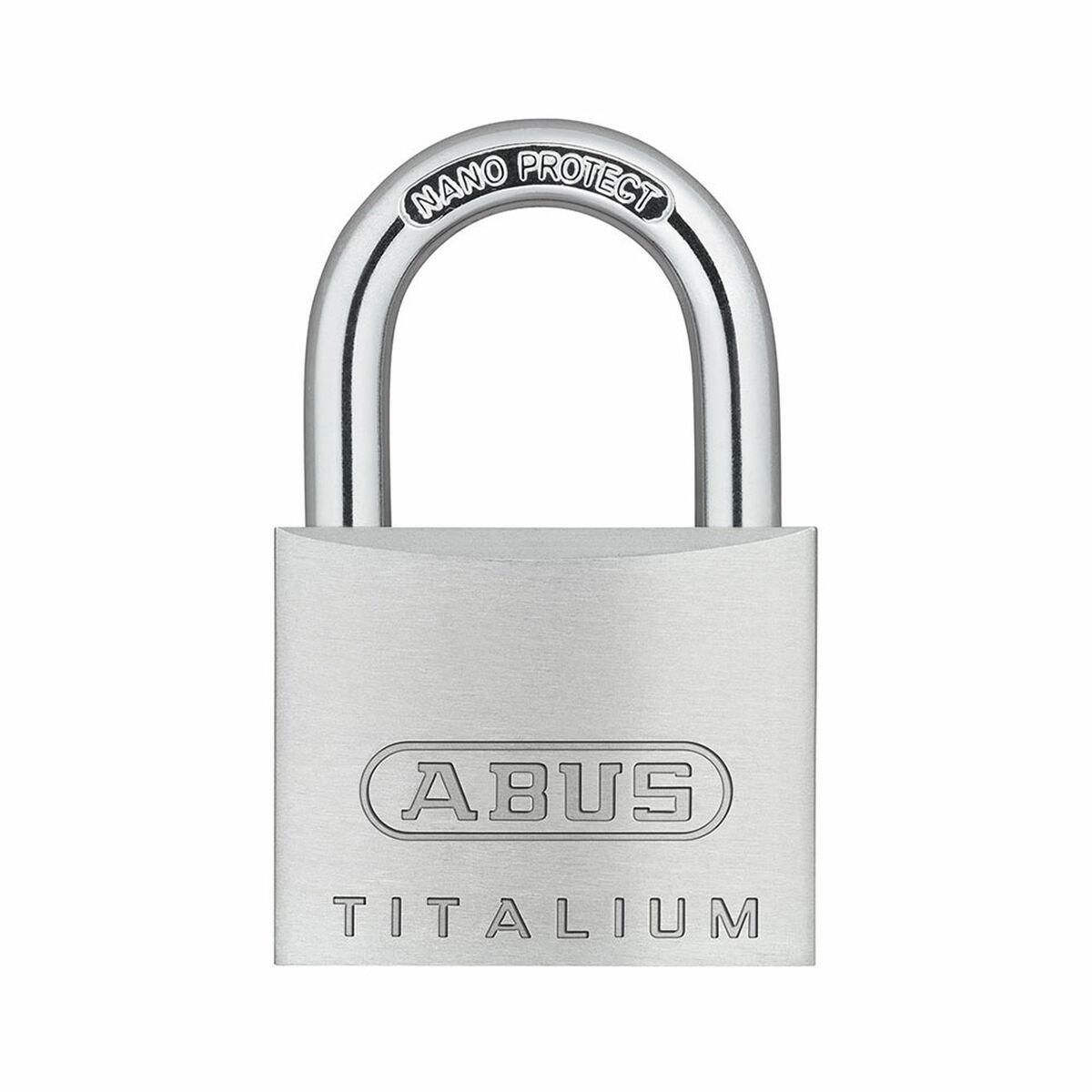 Nøgle hængelås ABUS Titalium 64ti/40 Stål Aluminium normal (4 cm)