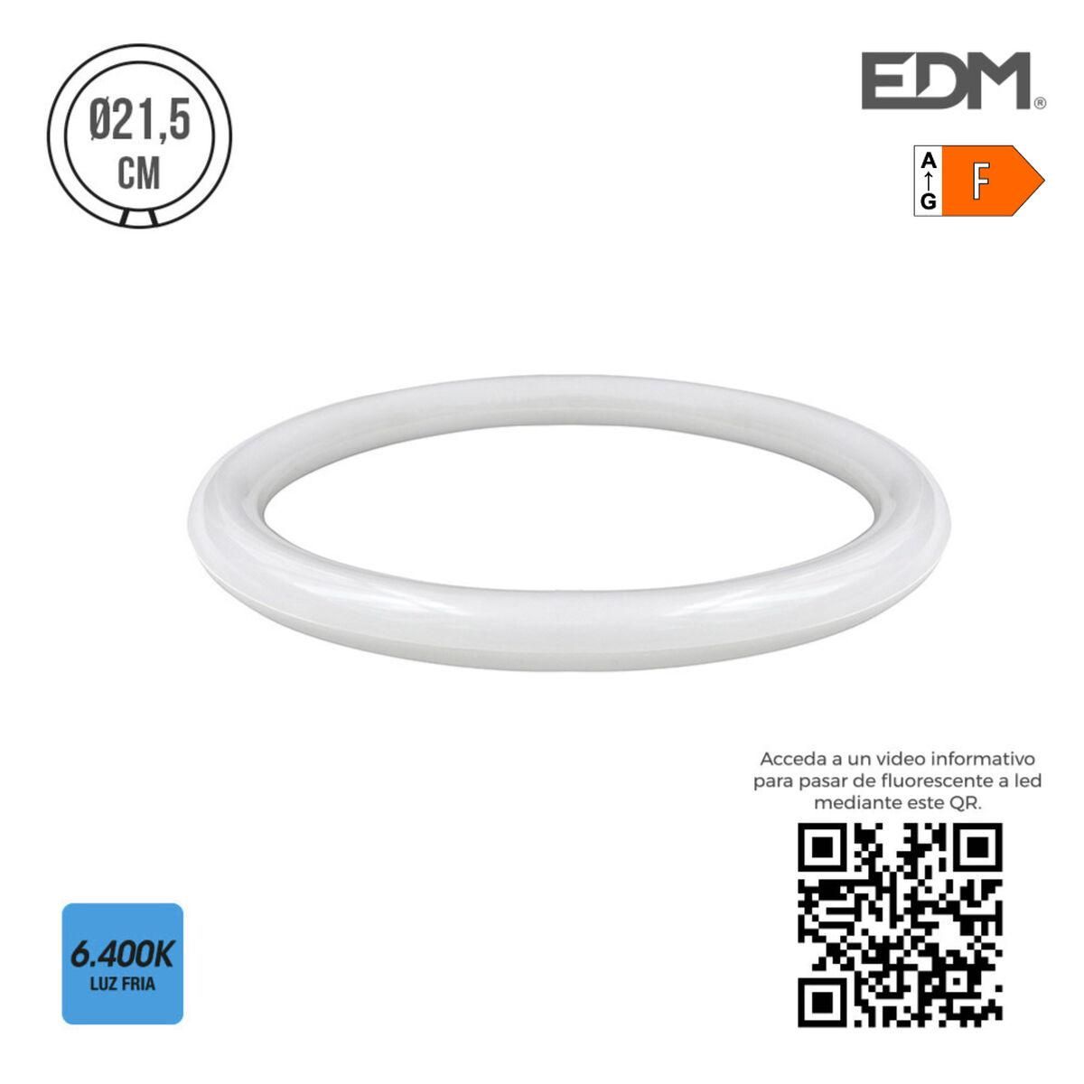 LED Tube EDM Cirkulær G10Q F 15 W 1500 lm (6400 K)