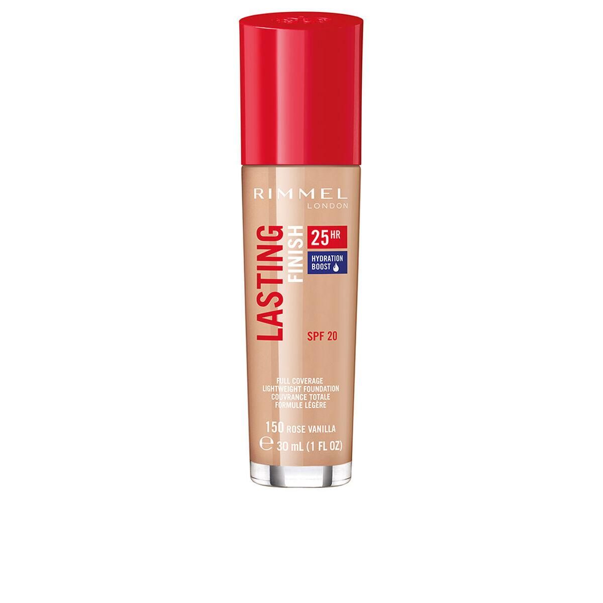 Flydende makeup foundation Rimmel London Lasting Finish Nº 150 Spf 20