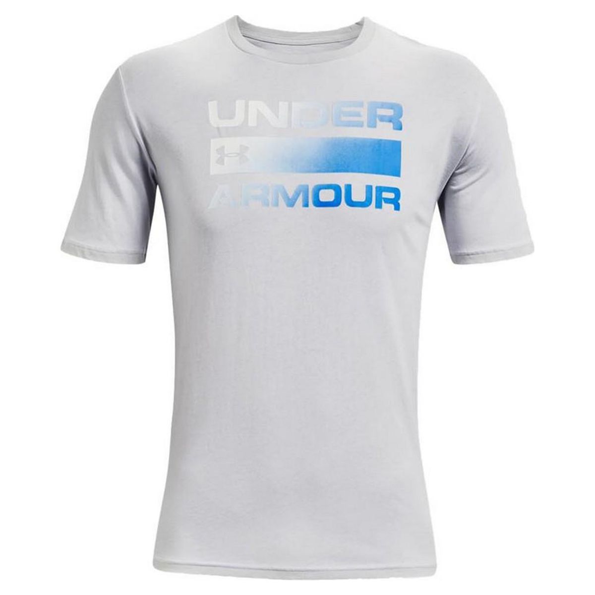 Kortærmet T-shirt til Mænd Under Armour Team Issue Lysegrå S