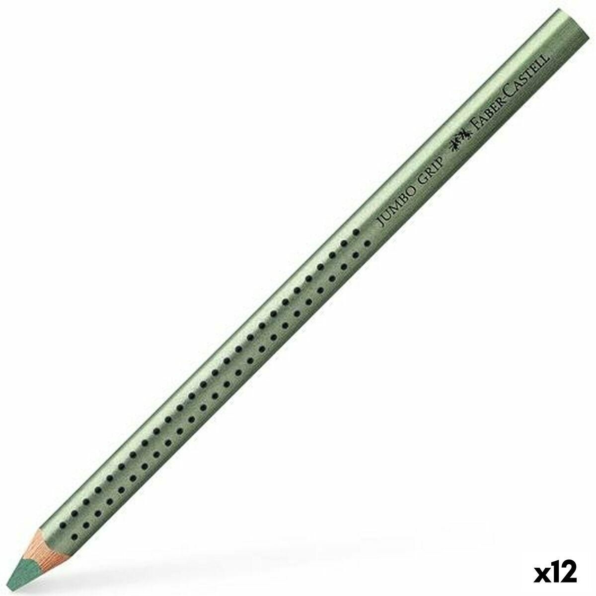 Farveblyanter Faber-Castell Grøn metal (12 enheder)