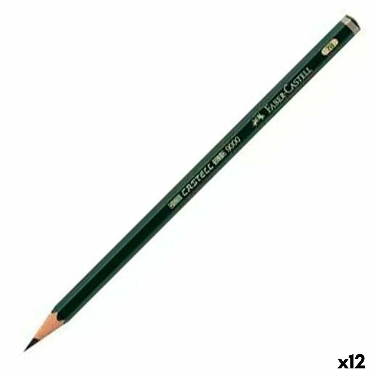 Blyant Faber-Castell 9000 Økologisk Sekskantet (12 enheder)