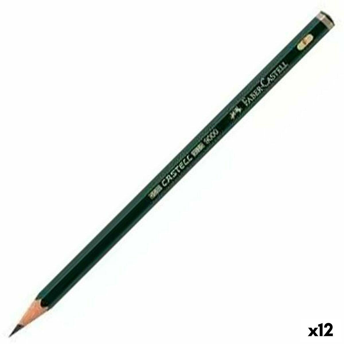 Blyant Faber-Castell 9000 Økologisk Sekskantet (12 enheder)