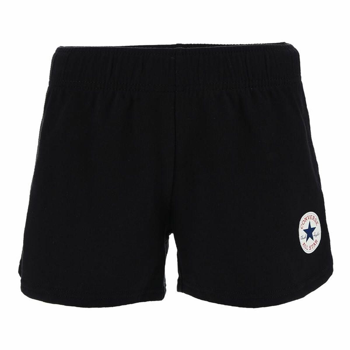 Sport shorts til børn Converse Chuck Patch Sort 10-12 år