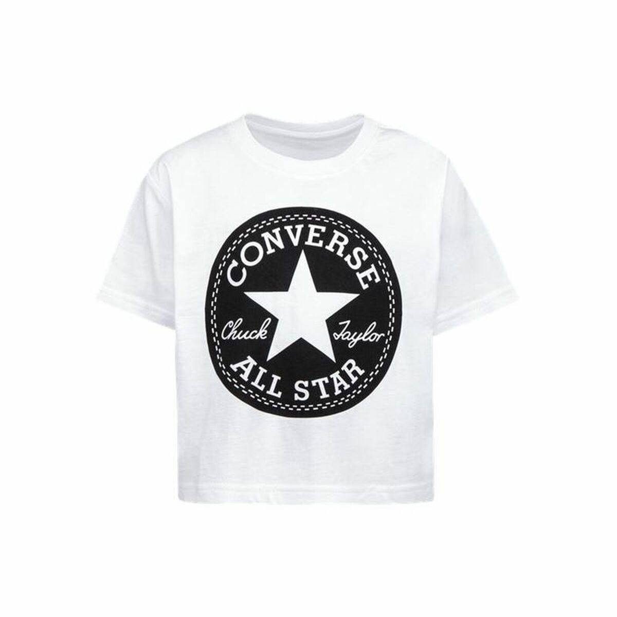 Kortærmet T-shirt Converse Chuck Patch Boxy 5-6 år