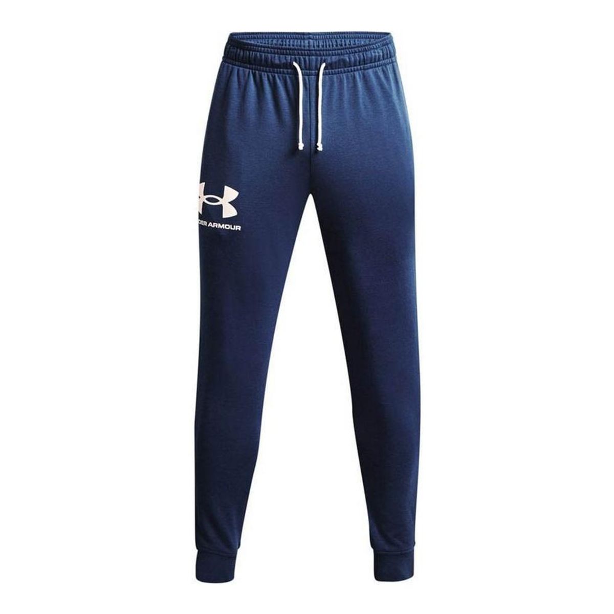 Lange sportsbukser Under Armour Jogger Rival Terry Mørkeblå Mænd XL