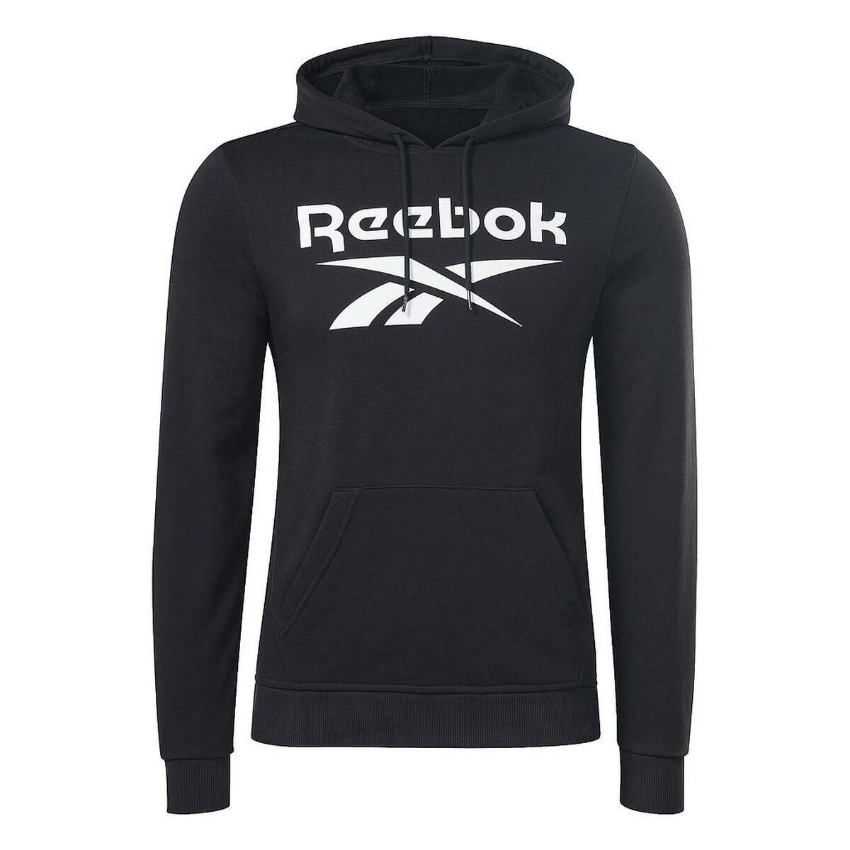 Hættetrøje til Mænd Reebok I FT BIG LOGO OTH H54788 Sort XL