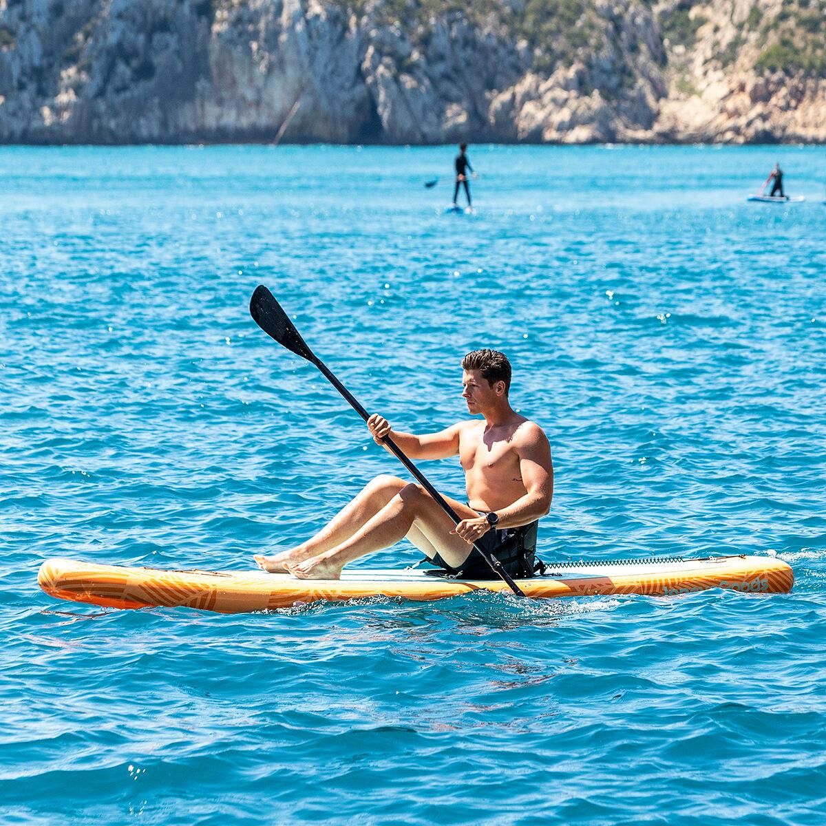 2 i 1 Oppusteligt Paddle Surf Board med sæde og tilbehør Siros 10'5" 320 cm