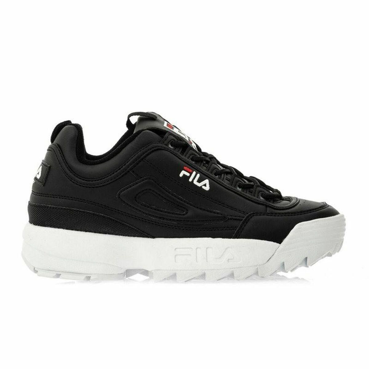 Sportssneakers til damer Fila Sportswear Heritage Disruptor Low Sort 39