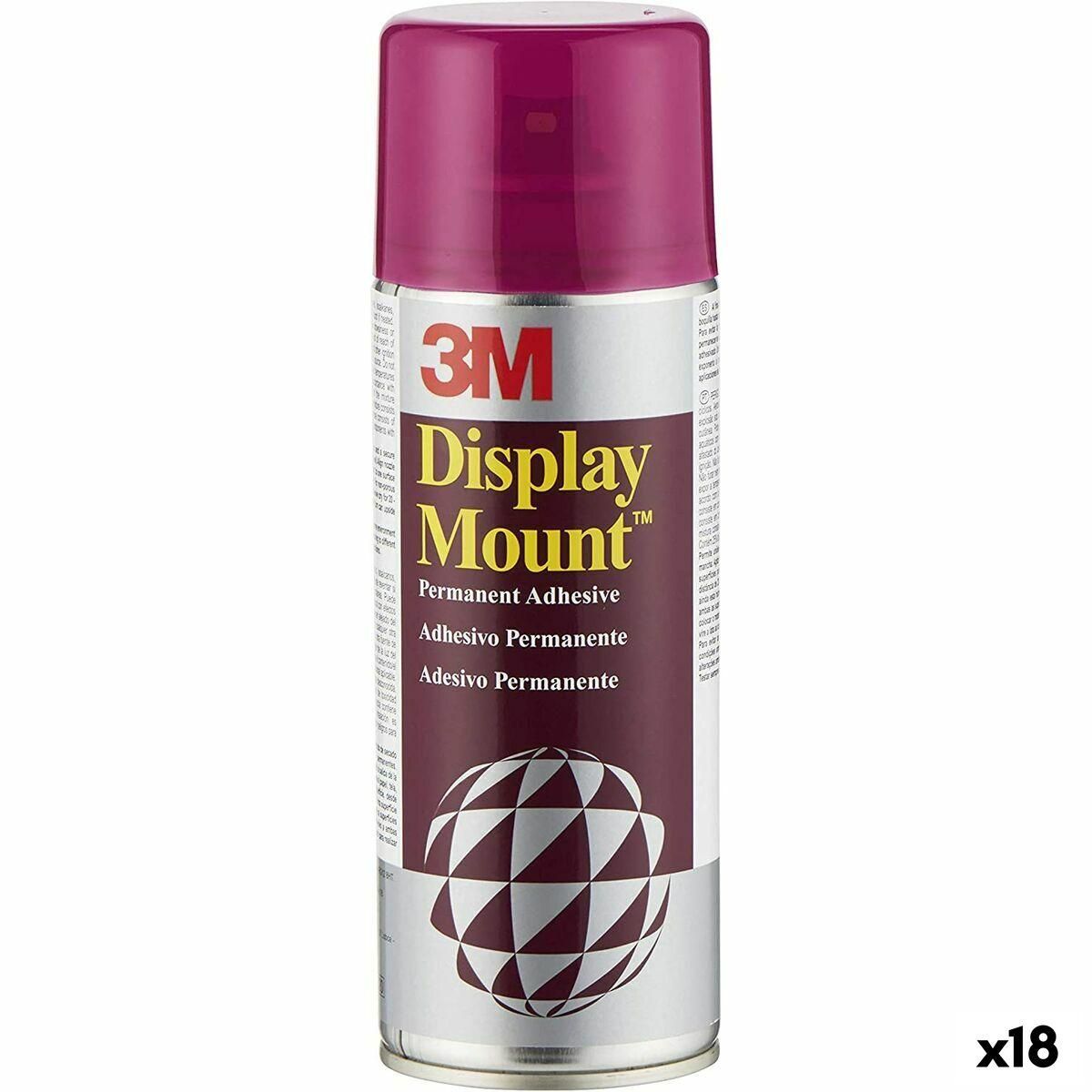 Spray klæbemiddel 3M Display Mount Fastansat 400 ml (18 enheder)