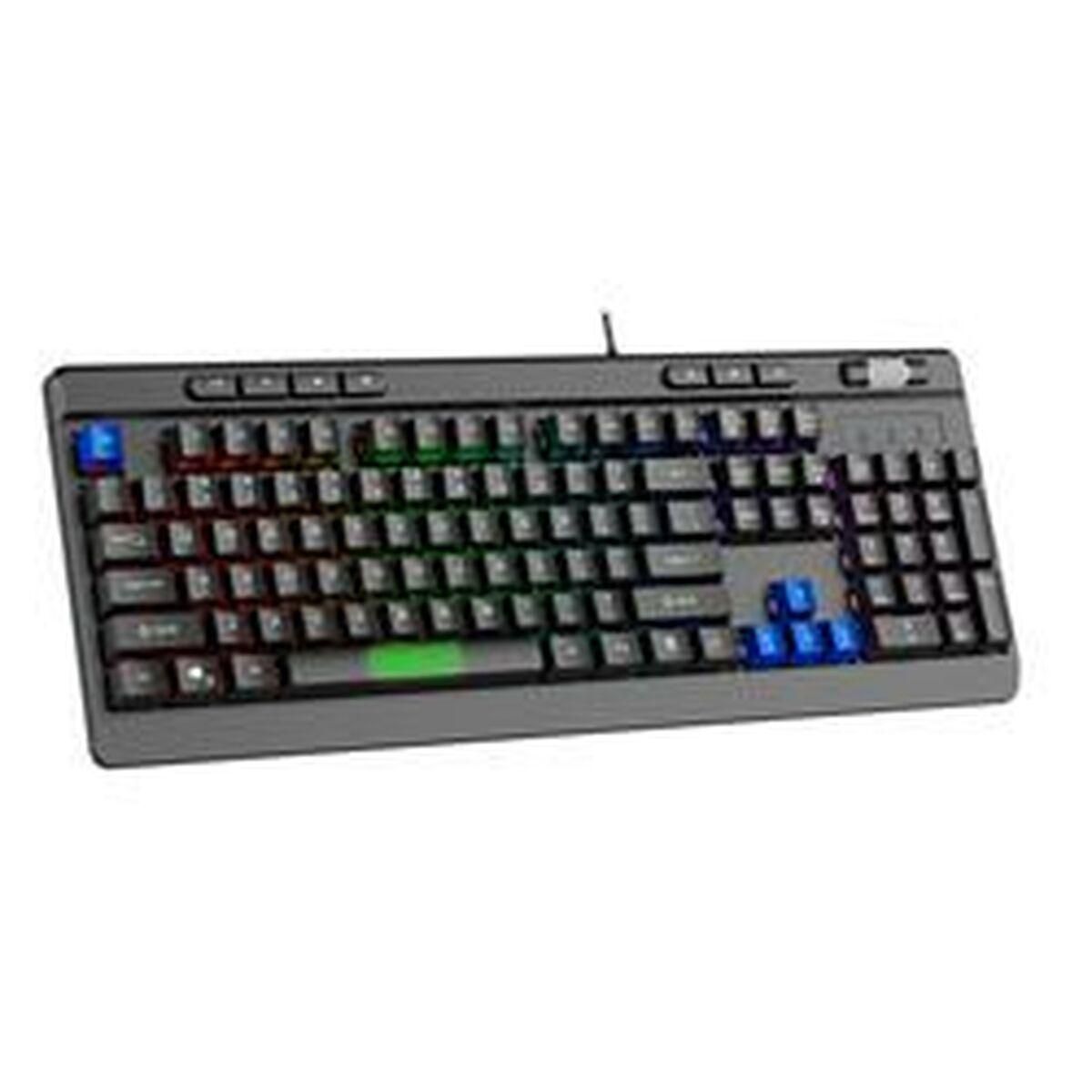 Gaming-tastatur Sparco SPMEMKEYBOARD Spansk qwerty